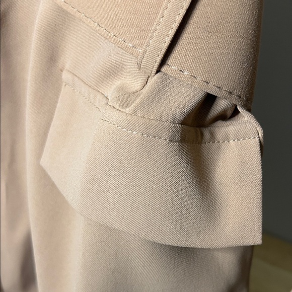 AKIRA Camel Double-Breasted Blazer Dress - Picture 6 of 11